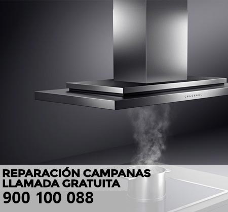 Reparación averías campanas extractoras Castor